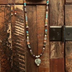 Spring Confetti Necklace & Earrings item