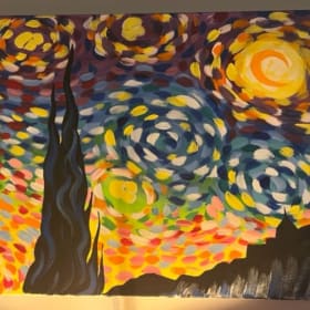 Starry Night Painting item