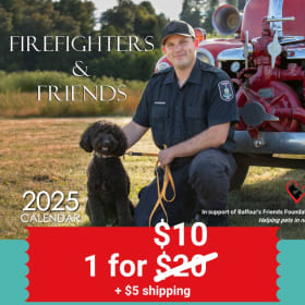 Firefighters and Friends Calendar item