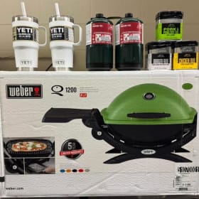 18. Weber Grill and Yeti Mug Set from Harris Ace item