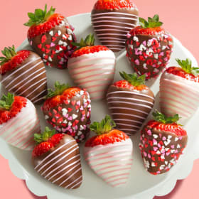 Assorted Chocolate Covered Strawberries - Dozen item