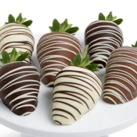 Assorted Chocolate Covered Strawberries - Half Dozen item