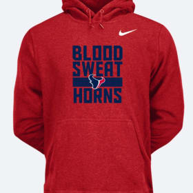 Blood Sweat and Horns Hoodie (Multiple Colors) item