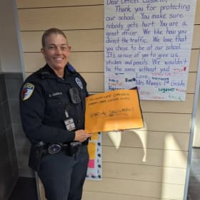 Officer Cassels for the Day item