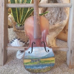 Lot 3: Painted Fiddle item