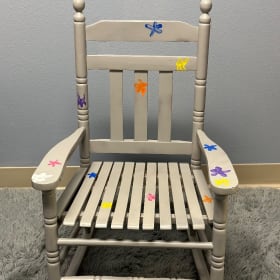 28. First Grade Kid Sized Rocking Chair item