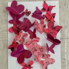 31. Fourth Grade Butterfly Art Whitney Set 1 item