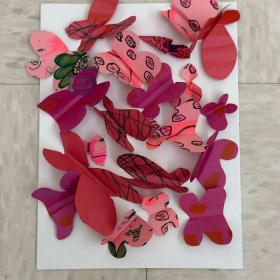 31. Fourth Grade Butterfly Art Whitney Set 1 item