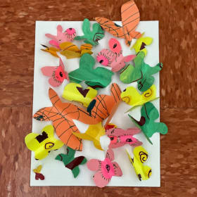 32. Fourth Grade Butterfly Art Whitney Set 2 item