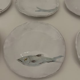 Fish Plates-Cove Ceramics (valued at $150) item