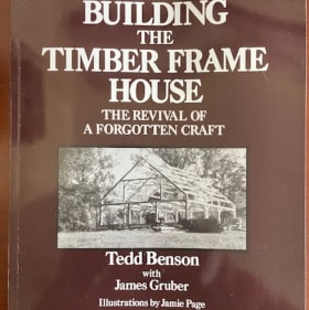 Signed copy - Ted Benson's "Building the Timberframe House" item