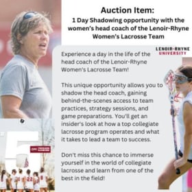 A Day With Head Coach of Women's Lacrosse at LRU item