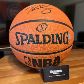 Autographed NBA Basketball item