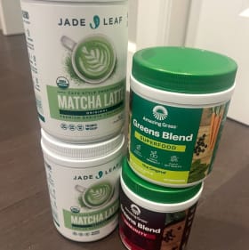 10)Amazing Grass Greens Blend Superfood (2)+Jade Leaf Matcha item