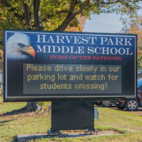 23) HPMS parking spot for 8th Grade Promotion item