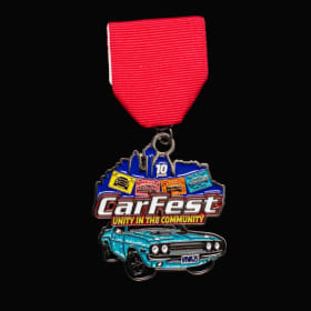 💖 CarFest Fiesta Medal – Pink item