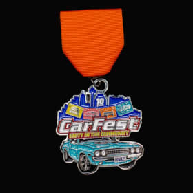 🧡 CarFest Fiesta Medal – Orange item