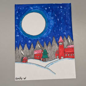 Marion Carson Student Artwork MB4 (w) item