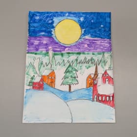 Marion Carson Student Artwork MB4 (x) item