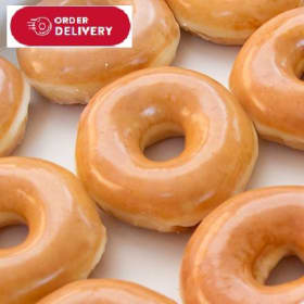 Krispy Kreme Dozen DELIVERED item