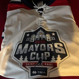 Autographed - Inaugural Game Worn Mayor's Cup Jersey item