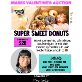 SUPER SWEET DONUTS item