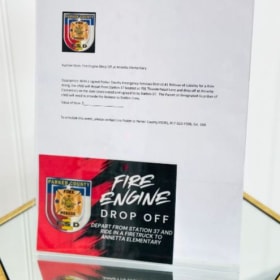 Fire Truck Ride to School item