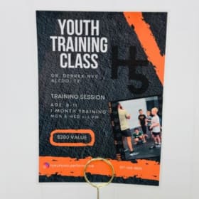 H5 Sports Barn - Youth athletic Training 1 month item