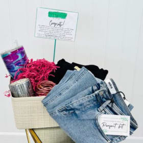 Polka Dot Alley Boutique Basket item