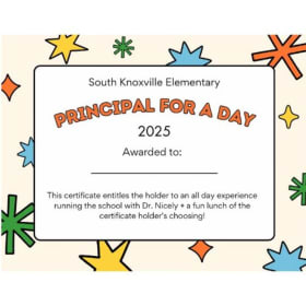 20. SKE Principal for A Day item