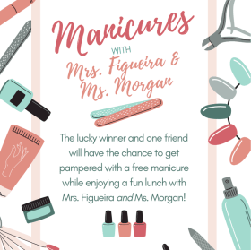 Manicures & Lunch with Mrs. Figueira & Ms. Morgan item