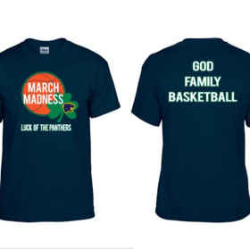 Luck of the Panthers T-shirt item