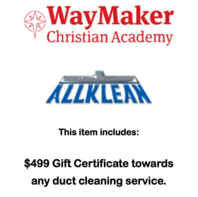 Item # 27 - Allkean Duct Cleaning item