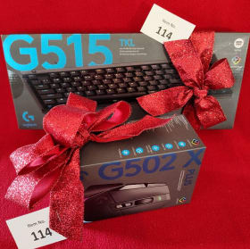 Logitech Gaming Keyboard & Wireless Mouse item