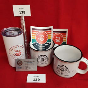 Squeeze & Grind SMOOTHIES FOR A YEAR!!! + Tumbler + Mugs item