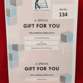 Beacon Rock Golf Course 1-Year Unltd. Golf for 1 Player item