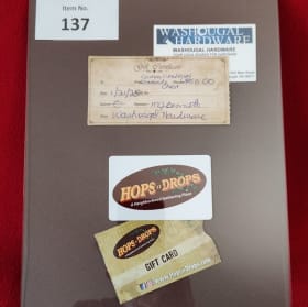 Washougal Hardware $50 + Hops n Drops $50 Gift Cards item