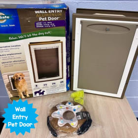 Wall Entry Pet Door - Large item