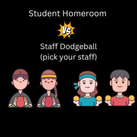 Student Homeroom VS. Staff Dodgeball item