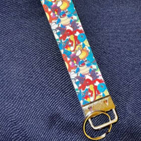 Hand-crafted Pokémon-themed Keychain item