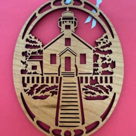 Mission Point Lighthouse Laser Cut Ornament item
