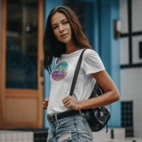 Women's T-shirt - white item