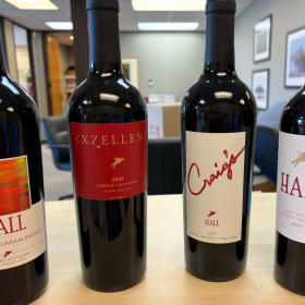 Four Bottles of Hall Cabernet Sauvignon Their 2021 Vintage item
