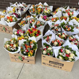 2 Bouquets via WALK-UP SALES item