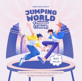 6 hours of Jumping World! item