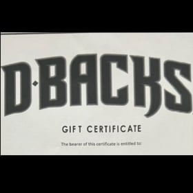 Baseline Reserve Tickets for the D-Backs item