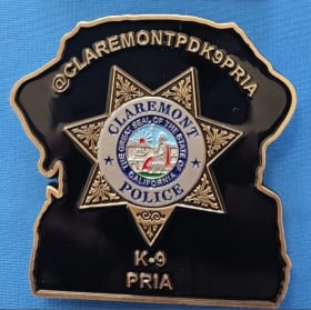 K9 "Pria" Challenge Coin item
