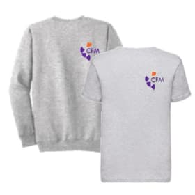 Spécial DUO - T-shirt "CFM"  Coton ouaté "CFM" item
