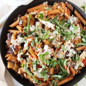 Meal: Deconstructed Eggplant Parm Pasta (veggie) item