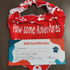 1 Free Day of Doggy Daycare & Bandana item